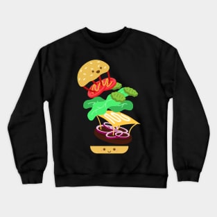 Extreme Burger Making Crewneck Sweatshirt